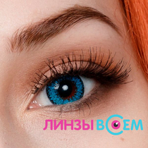 Цветные линзы EOS Fay Blue Фото 2