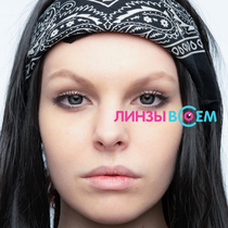 Цветные линзы EOS Luna Black Фото