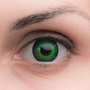 Карнавальные линзы Lensmam  Green Elf2